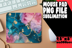 BLISSFUL MOUSE MAT PNG STYLE, Abstract Pattern Product Image 1