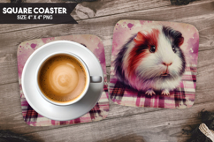 Pets &amp; Cute Animals Square Coaster Bundle, Pet Lover Gift Product Image 19