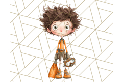Summer Days Clipart, Whimsical Kids PNG Graphics Product Image 4