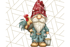 Farmer Gnome Clipart, Cute Farm Gnomes PNG Illustrations Product Image 4