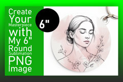 Stylish Circle Design for Keychains , Beauty Woman Product Image 1