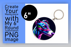 Sophisticated Round Design Car Coaster , Dog Product Image 1