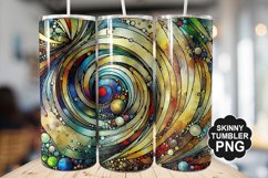 Stained On Stained Glass Tumbler Warp - Tumbler Design Product Image 1