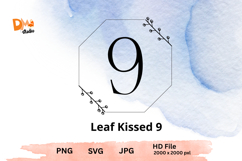 Leaf Kissed Monogram Product Image 1