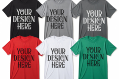 Christmas Family Matching Group T-Shirt Mockups | Holiday Fl Product Image 1