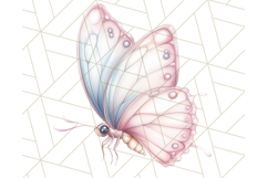 Pastel Fairies and Butterflies PNG, Spring Fantasy Clipart Product Image 4