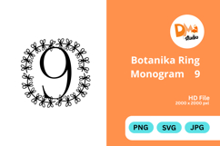Botanika Ring Monogram Product Image 1