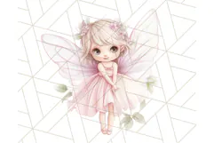 Pastel Fairies and Butterflies PNG, Spring Fantasy Clipart Product Image 4