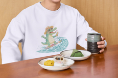 Funny Summer Dino Clipart Product Image 6