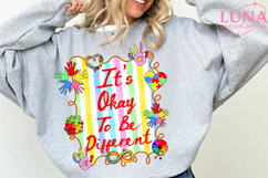 It's Okay To Be Different Png, Autism Accept Understand Love Product Image 2