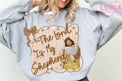 The Lord Is My Shepherd Png, Christian Easter Psalm Png Product Image 3
