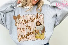 The Lord Is My Shepherd Png, Christian Easter Psalm Png Product Image 3