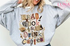 Read Book And Drink Coffee png, Books and coffee, Book Lover Product Image 3