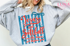 Jesus And Baseball Png, Boho Baseball Png, Baseball Png Product Image 2