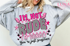 I'm Not Rude PNG Snarky Sarcastic Funny saying Png Product Image 4