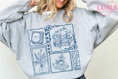 Just one more chapter PNG, books and coffee png Product Image 3