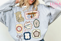 Grandma Core PNG, Hen in Nest Png, Vintage Style Cottagecore Product Image 4