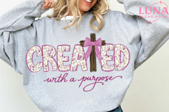 Created With A Purpose PNG, Created With Purpose, Christian Product Image 2