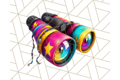 Funky Safari Animals PNG Clipart With Rainbow Hair, Cute Png Product Image 4