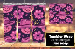 Smiling Smile Pattern Tumbler Wrap Sublimation 20oz Product Image 1