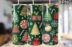 Christmas Tree Tumbler Wrap -High Quality 300 Dpi Product Image 1