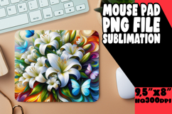 Luminous DESK pad Artistic Touch, Flowers Product Image 1