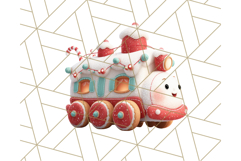 Christmas Train Ride PNG Clipart with Yeti and Elves Product Image 4