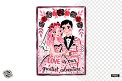Summer Wedding Love Clipart Product Image 1
