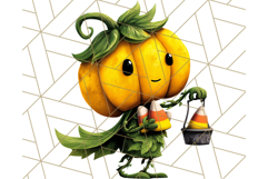 Monster Kids Clipart PNG, Cute Halloween Costume Art Product Image 4