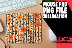 Trendy Floral Sublimation Pad - Contemporary Chic Product Image 1