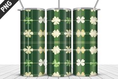 St Patrick&#039;s Day Pattern Tumbler Wrap| Sublimation Design Product Image 1