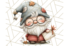 Fall Gnome Clipart PNG Cute Thanksgiving Gnomes Product Image 4