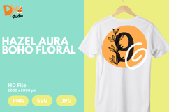 Hazel Aura Boho Floral Monogram Product Image 1
