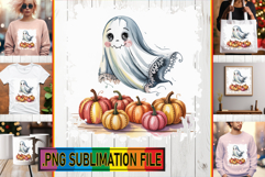 LUMINOUS TSHIRT Designs Ideas, Pumpkin Watercolor Product Image 1