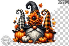 Halloween Gnome Sublimation - Clipart PNG Design Product Image 1