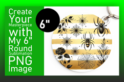 Vibrant Circle PNG for Sublimation , Halloween Product Image 1