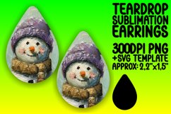 Fresh Teardrop Design for DIY , Snowman Product Image 1
