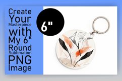 Bold Floral Design Round Sublimation Assortment Product Image 1