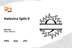 Halovira Split Monogram Product Image 1