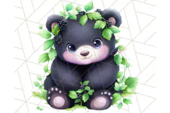 Whimsical Woodland Animals and Nature PNG, Forest Animals Product Image 4