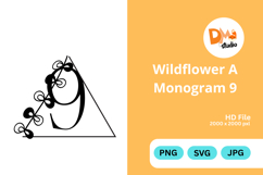 Wildflower Monogram Symbol Product Image 1