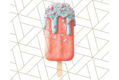 Coral and Aqua Summer Clipart PNG Pastel Tropical Icons Product Image 4