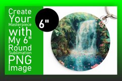 Exquisite 3D Round Design Sublimation Summer Product Image 1