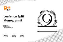 Leafenca Split Monogram Product Image 1