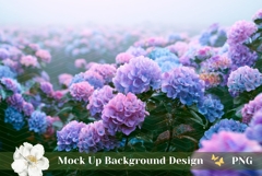 Floral Background, Spring Background, Hydrangea Background Product Image 1