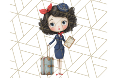 Cute Career Clipart Watercolor Professions Clip Art for Kids Product Image 4