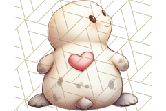 Cute Back View Sitting Animal Clipart PNG From Behind Product Image 4