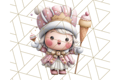 Playful Pink Nutcracker PNG, Pastel Christmas Clipart Product Image 4