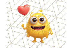 Slime Monster Clipart, Colorful Goo Graphics Png Product Image 4