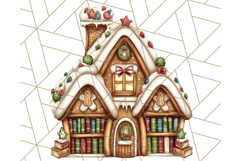 Christmas North Pole Village PNG Clipart, Cute Holiday Art Product Image 4